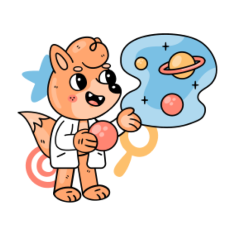 Space sticker
