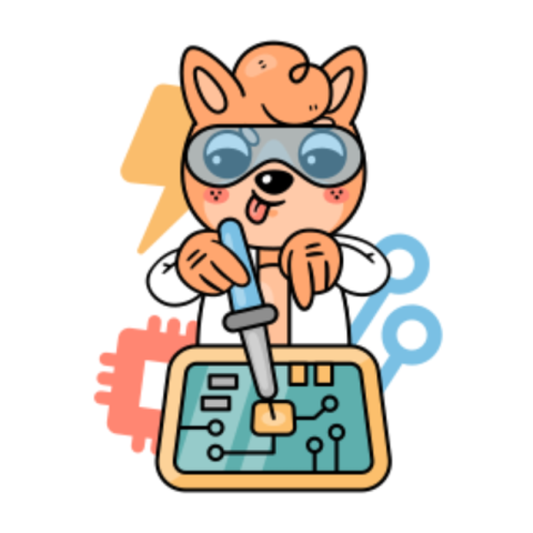 Circuit board sticker