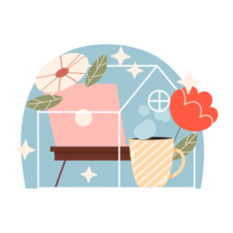 Home sticker