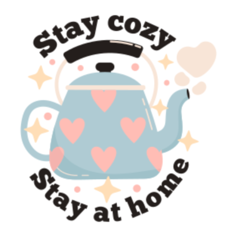 Teapot sticker