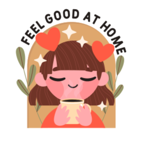 Stay home sticker 5