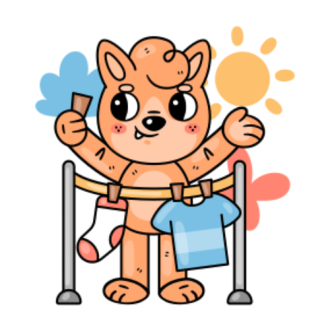 Laundry sticker 3