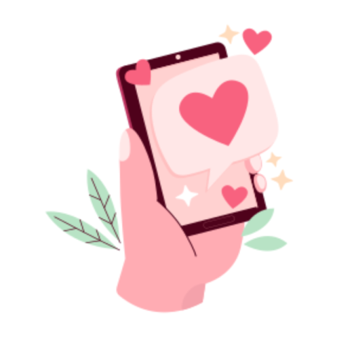 Love message sticker