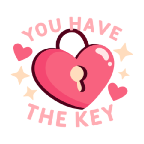 You have the key sticker