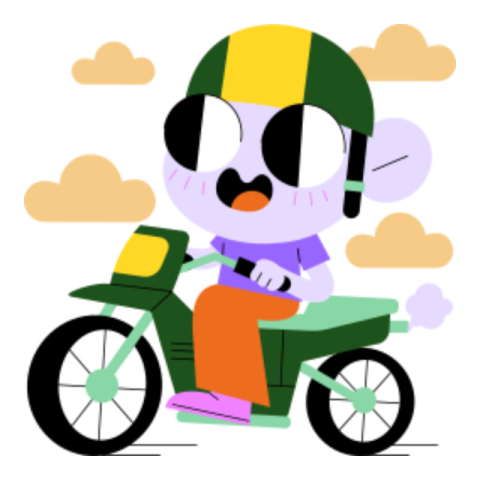 Motorcycle sticker 12