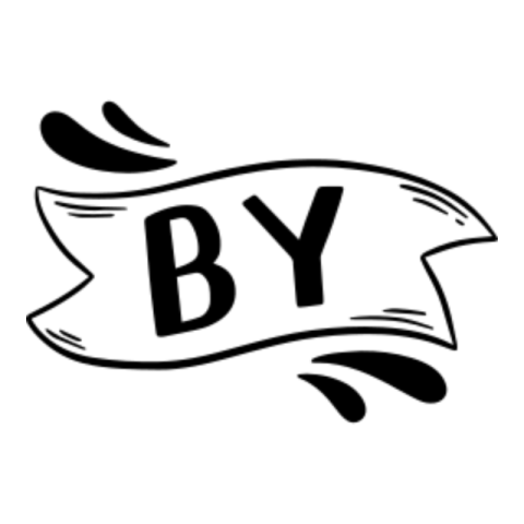 By sticker