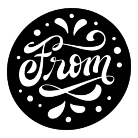 From sticker