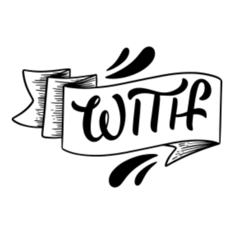 With sticker