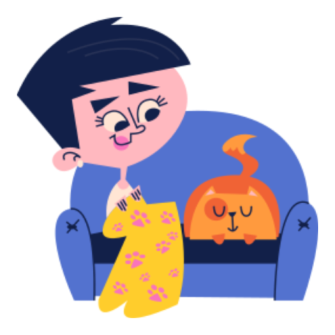 Cat lover sticker