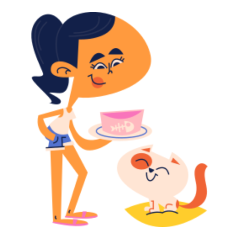 Cat food sticker 3