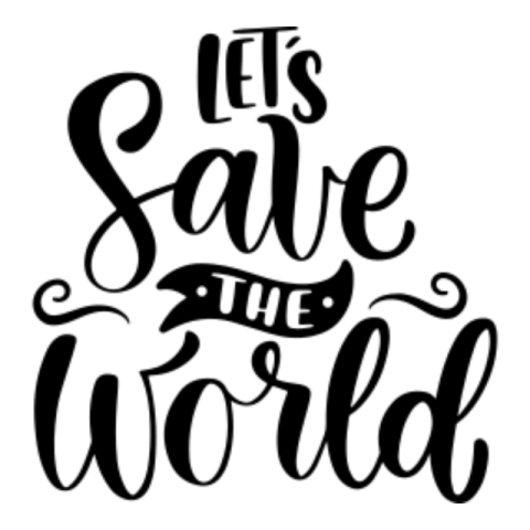 Save the planet sticker 11