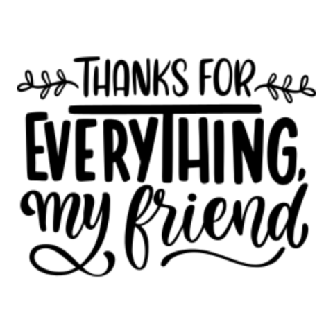 Friendship sticker