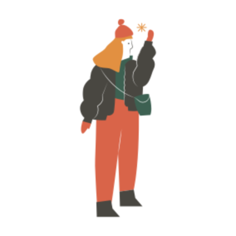 Girl sticker 5