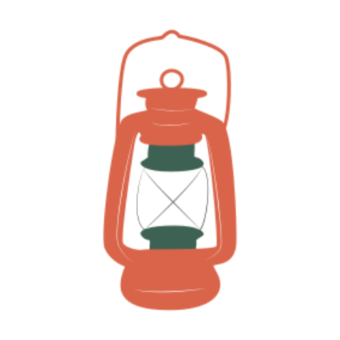 Flashlight sticker