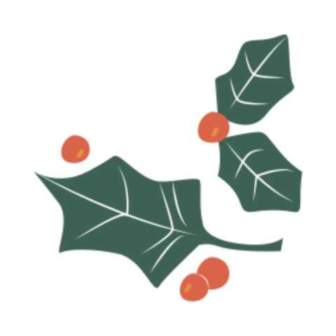 Mistletoe sticker