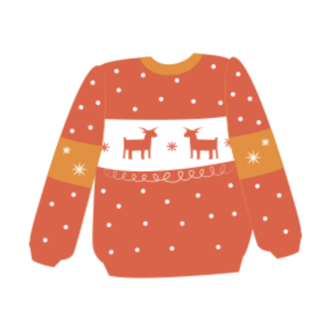 Sweater sticker