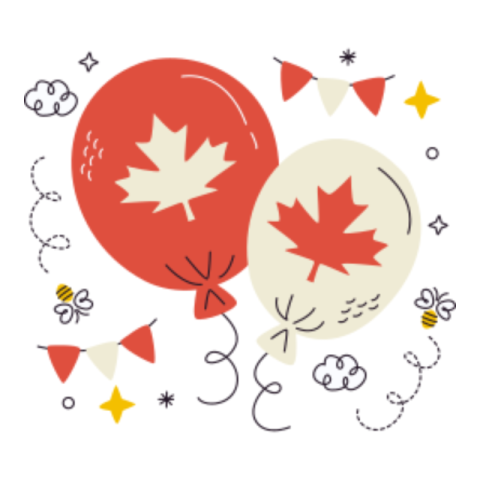 Balloons sticker