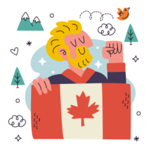 Canada day sticker 8