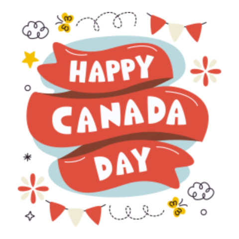 Canada day sticker 7