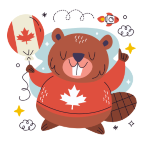 Canada day sticker 6