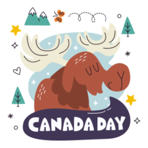 Canada day sticker 14