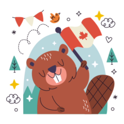 Canada day sticker 9