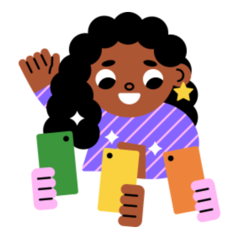 Influencer sticker
