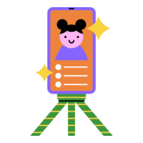 Mobile phone sticker