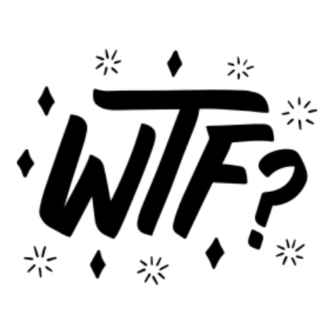 Wtf sticker