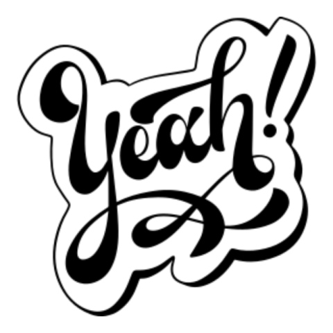 Yeah sticker