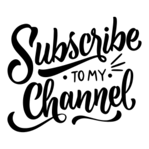Suscribe to my channel sticker