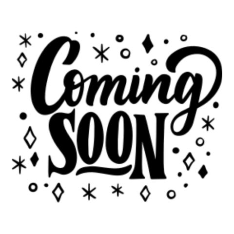 Coming soon sticker