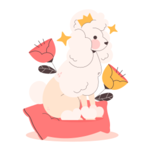 Dog sticker 2