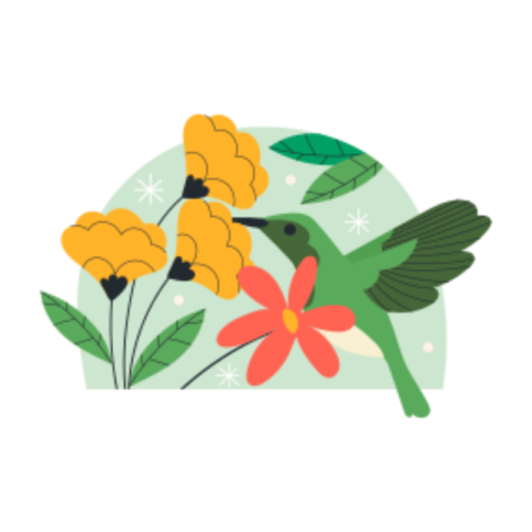 Bird sticker