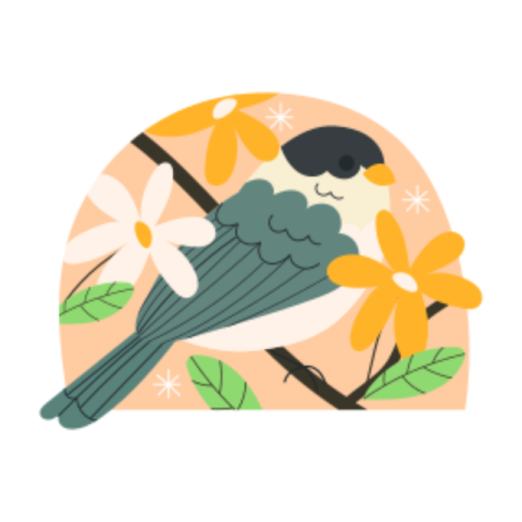 Bird sticker 2