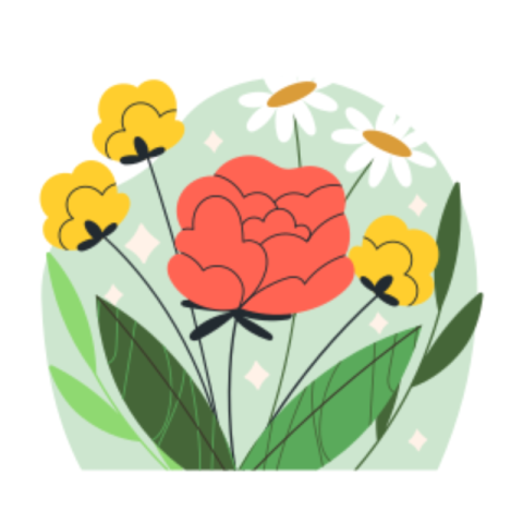 Flowers sticker 2