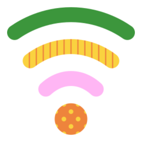 Wifi signal sticker
