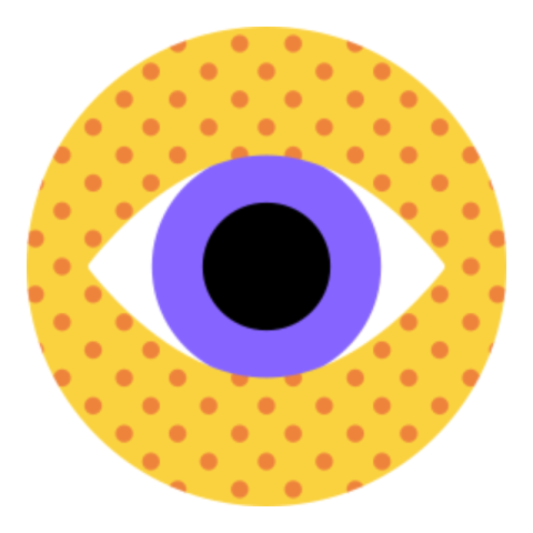 Eye sticker