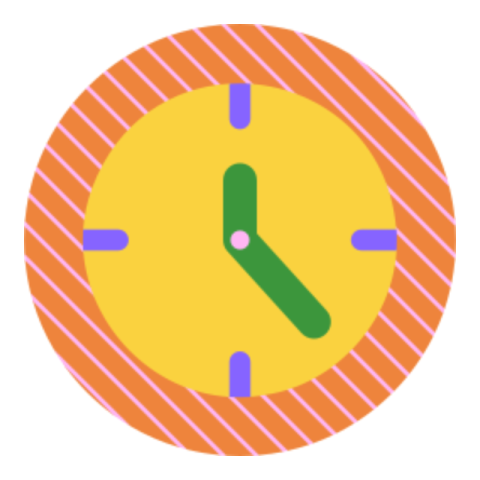 Time sticker