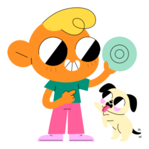Dog sticker 3
