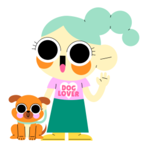 Dog sticker 12