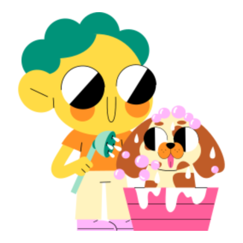 Dog sticker 7