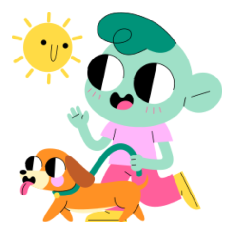 Dog sticker 10