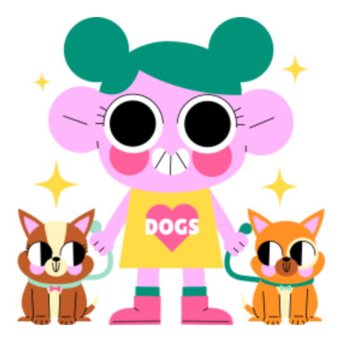 Dog sticker 5