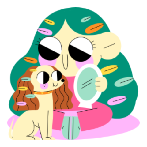 Dog sticker 4
