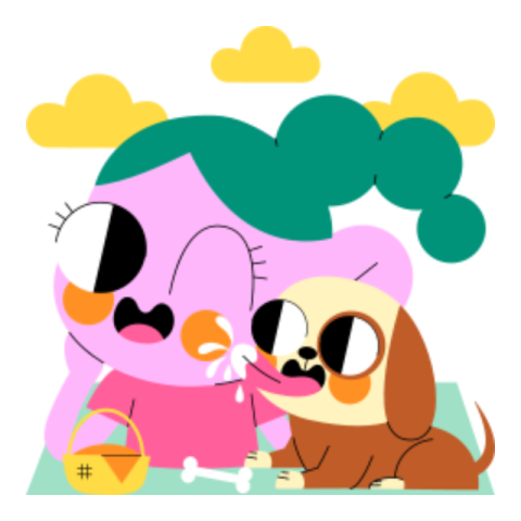 Dog sticker 20