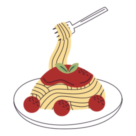 Spaghetti sticker