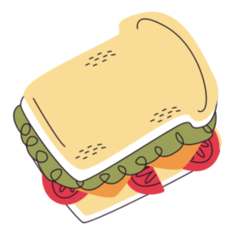 Sandwich sticker 2