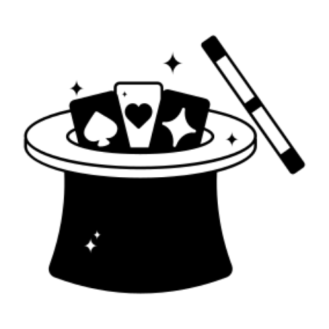 Magic hat sticker