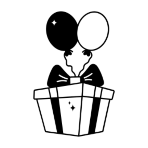 Gift box sticker 2